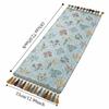 New American Retro Table Runner 33x183 cm Polyester Table Dust Cover Pastoral Style Flower Sideboard Cover Home Decor