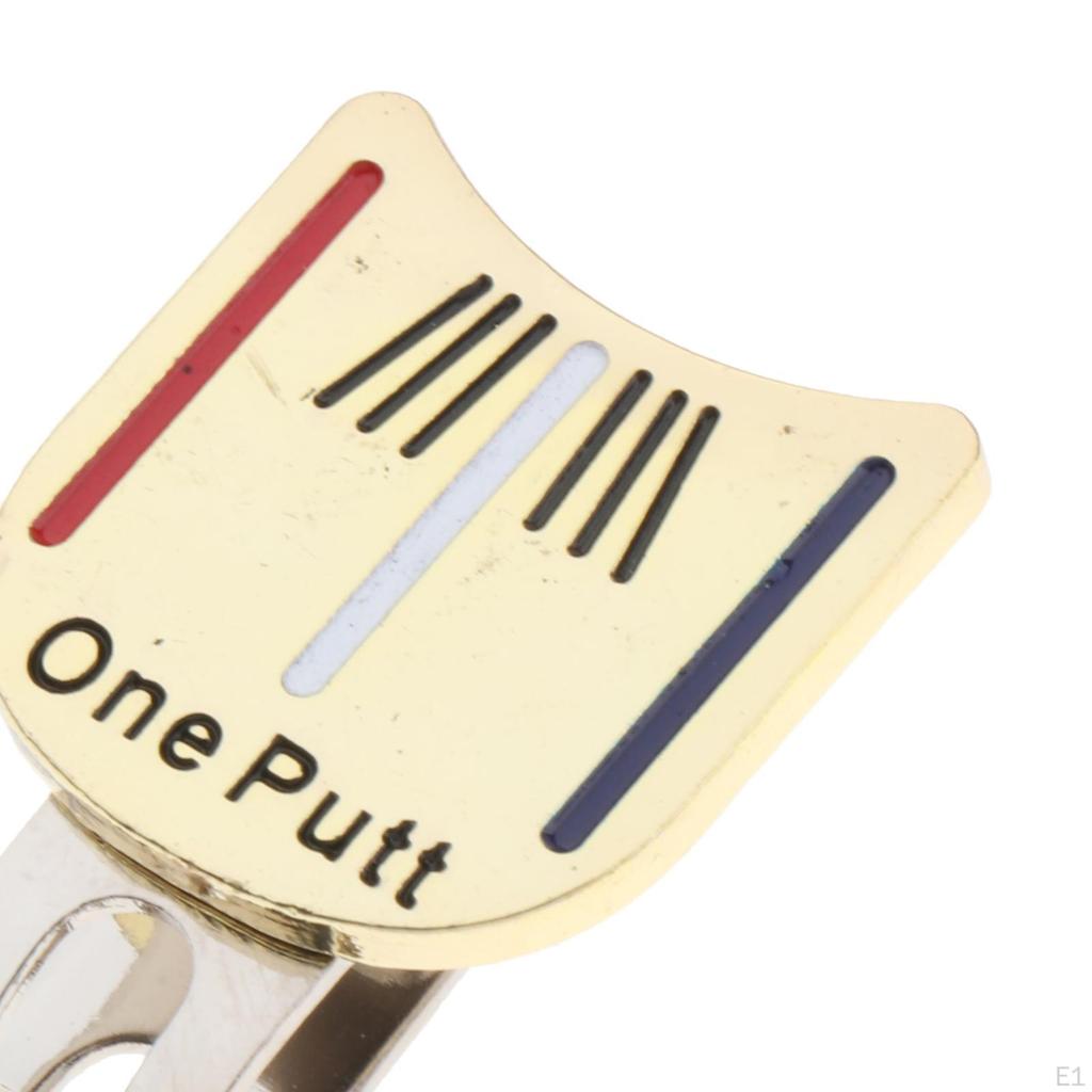 Golf Ball Marker with Hat Clip for Men Women Kid Golfer