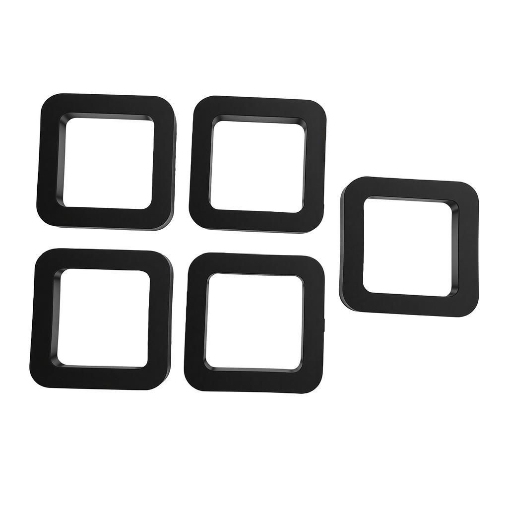 5pcs Hitch Receiver Pad Reduce Rattle Eliminate Noise Cushion For Most 2 Inch Trailer Hitch Receiver