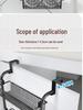 No-Drill Door Hanging Basket Organizer - Multi-Layer Storage Rack for Bathroom