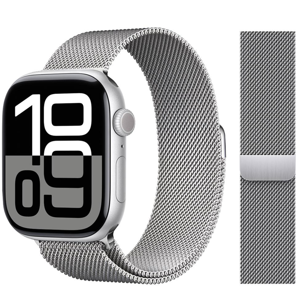 Milanese Armband für Apple Watch Armband 46mm 44mm 45mm Ultra 2 49mm 42mm 41 Armband Correa Apple Serie 10 9 8 7 SE 5 6 Armband