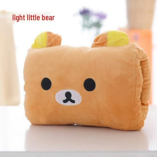 

Милая мультяшная подушка-грелка для рук для офисного сна 20*30 cm (150g)