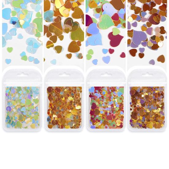 Great Nail Decoration Mini Attractive Shiny Visual Effect