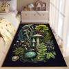 Nature fungi plants and insects carpet Yoga living room room decor children's crawling mat doormat area rug games mat