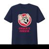 Chuck E Cheese Restaurant Mens Black T Shirt Size S 5XL Cute Mouse Design vintage Washed designer clothes Stretched streetwear