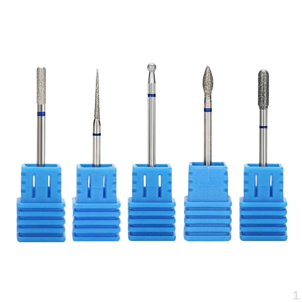 

5pcs Nail Files Manicure Gels Removal Electric Carbide ing Head Set