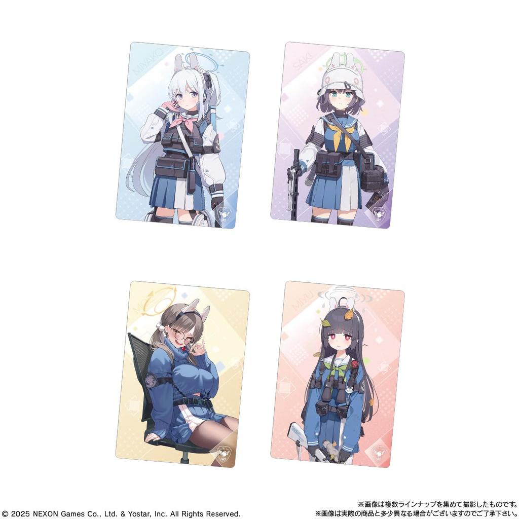 Blue Archive Wafers 3 box 20-piece (candy toys)