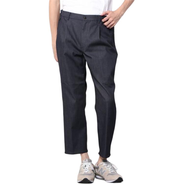 New Balance New Balance Japan Casual Pants Men's Indigo Moderate Wide Leg Pants JMPL1598-IN