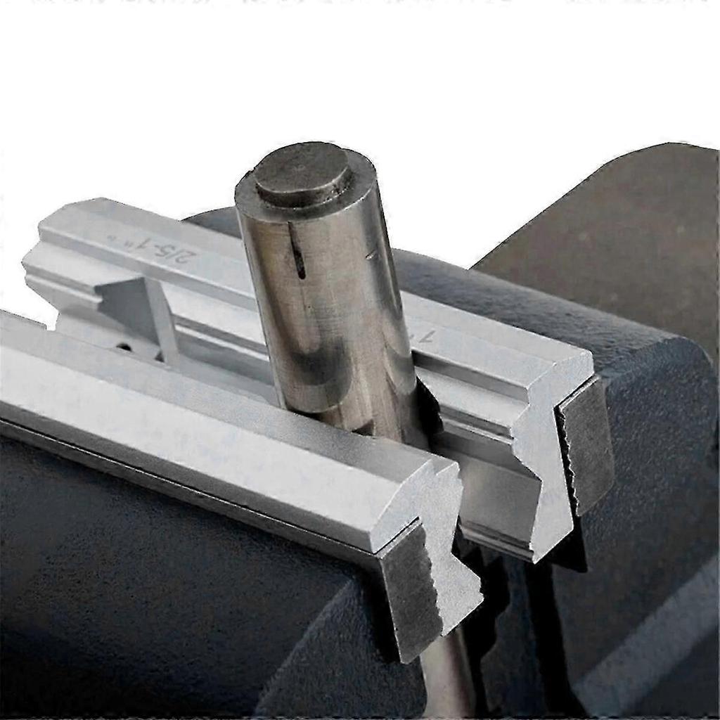 Vise Hard Jaw Clamp Aluminum Alloy Jaw Vise Protective Cover Jaw Magnetic Vise 4 Inch