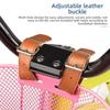 Black/Pink 16/18/20 Inches Hanging Basket Waterproof Children's Stroller Basket