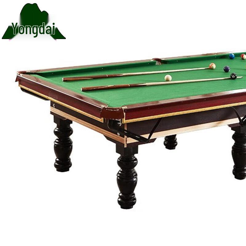 Yongdai Standard Black 8 Pool Table