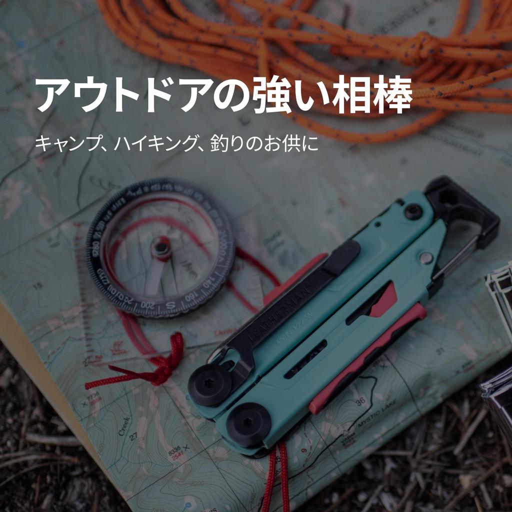 LEATHERMAN SIGNAL con 19 Funciones de Herramienta Múltiple para Bomberos y Rescate y Preparación para Emergencias, Iniciador, Silbato, Garantía de 25 Años, Coyote/Tan,