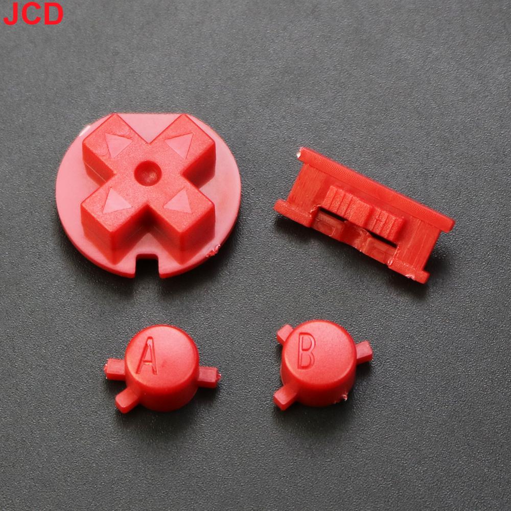 JCD 1 Set Suitable For Game boy color Button Shell For GBC Color Buttons GBC Game replacement Button Kit DIY Color