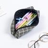 Simple Canvas Pencil Case Stationery Storage Bag Box High-end Pencil Case for Junior and Senior High School Students