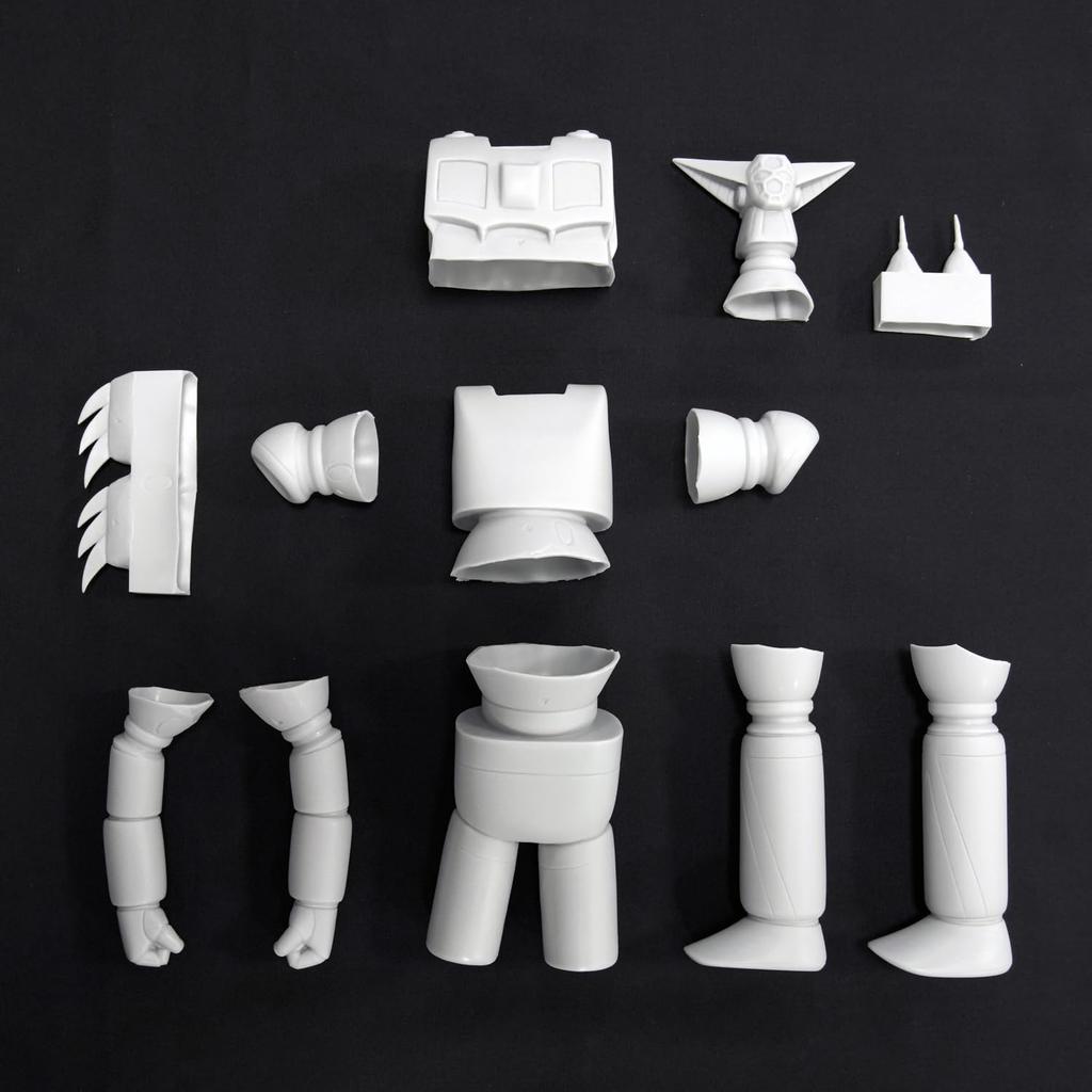 Getter Robo Soft Vinyl Kit Reprint Edition Soft Vinyl Unpainted Assembly Kit Non-Scale