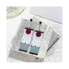 925 Sterling Silver Tanjiro Earrings,anime Demon Slayer Cosplay Tanjiro Black Earrings Ear Clip Kimetsu No Yaiba Hanafuda Halloween for Men Women Earr