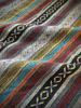 Mexican Dobby Ethnic Native American Ortega Craft Handmade and Other Projects Fabric, Remnants, Pattern, Design, Supplies, Tablecloths, Bags,
