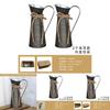 Retro Metal Flower Bucket With American Style For Home Garden Display