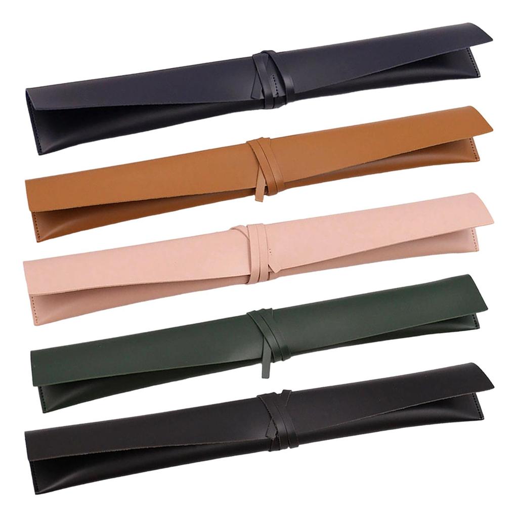 PU Leather Drumstick Bag Premium Waterproof, Lightweight Professional Organizing Pouch Drum Accessories Drumstick Storage Bag