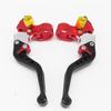22mm Universal CNC Motorcycle Brake Clutch Levers/drum Brake Left And Right For Honda Yamaha Kawasaki Suzuki One Pair