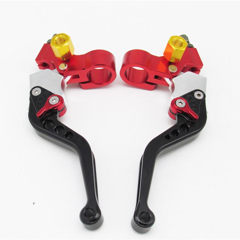 22mm Universal CNC Motorcycle Brake Clutch Levers/drum Brake Left And Right For Honda Yamaha Kawasaki Suzuki One Pair