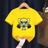 Girls Super Powerful Blouse Training Streetwear Tshirt Kids Shirt Academy Fitness Tshirt