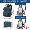 Large Capacity Insulated Backpack Cooler Box Cooler Bag Lunch Bag Insulated Cooler Lunchbox Compatible with Laptops with USB Port Stylish Bag with