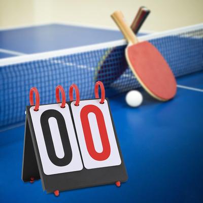 Flip Number Score Board Zähler Leichtgewichtige Tisch-Flipper Anzeigetafel für Trainer