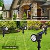 7/9 LED Solar LED Light Spotlights Outdoor IP65 Waterproof Lights Brightness Adjustable for Garden Backyard Driveway Patio Decor
