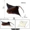 Marine Animal Simulation Model Figures: Shark, Dolphin, Hammerhead, Crab, Squid, Starfish for Kids' Education