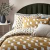 Hoem Zabine Reversible Cotton Abstract Duvet Cover Set
