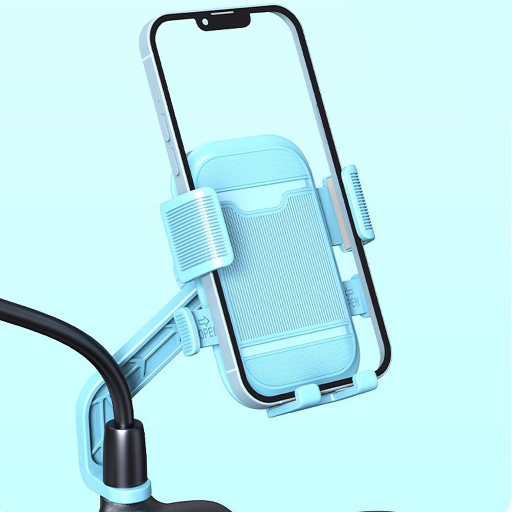 Motorcycle Navigation Phone Holder 360 Degree Adjustable Bracket for Safety