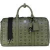 Visetos Leder-Duffelbag mit abnehmbarem Riemen & Gepäckanhänger für Reisen & Geschäftsreisen