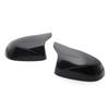 Carbon Fiber Pattern Mirror Cover Black Mirror Cover Overlay for BMW X3M F97 X4M F98 -2023 X5M F95 X6M F96