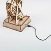 Breakfast LED Moving Ferris Wearing Car Assembly Kit DIY Korea 3d Puzzle