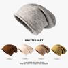 Unisex Women Men Cashmere Winter Fashions Warm Soft Knitted Beanies Wool Cap Hat Outdoor