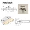 Duty Concealed Racks Metal Support Bench Board Wall Mount Shelf Storage Invisible Shelf Brackets
