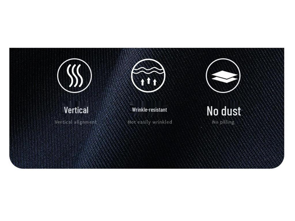 Navy Blue Boys' Velvet-Lined School Uniform and Performance Pants