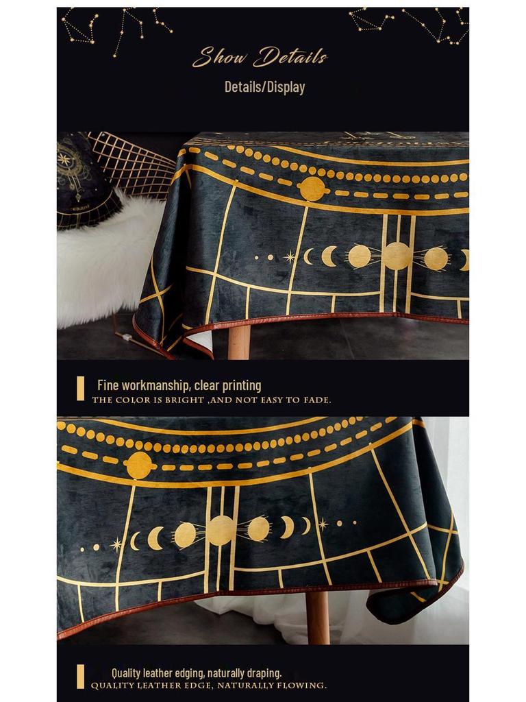 Wodoodporny Europejski Prostokątny Obrus i Mata do Tarota OFAT