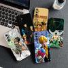 Cover for Xiaomi Redmi Note 12 11 10 Pro 10A 10C 12C 14C A4 Note12 5G Phone Case Cartoon Sanji One Luffy Piece Roronoa Zoro