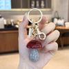 New Keychain Pendant Jewelry High-End Fashion Cherry Flower Good Things Happen Peanuts Cute Wild Mushrooms Key Shell