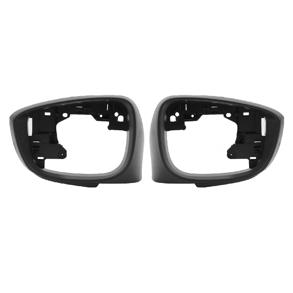 Seite Spiegel Abdeckung Rahmen Schwarz Dekorative Tür Seite Flügel Rückspiegel Rahmen Ersatz für