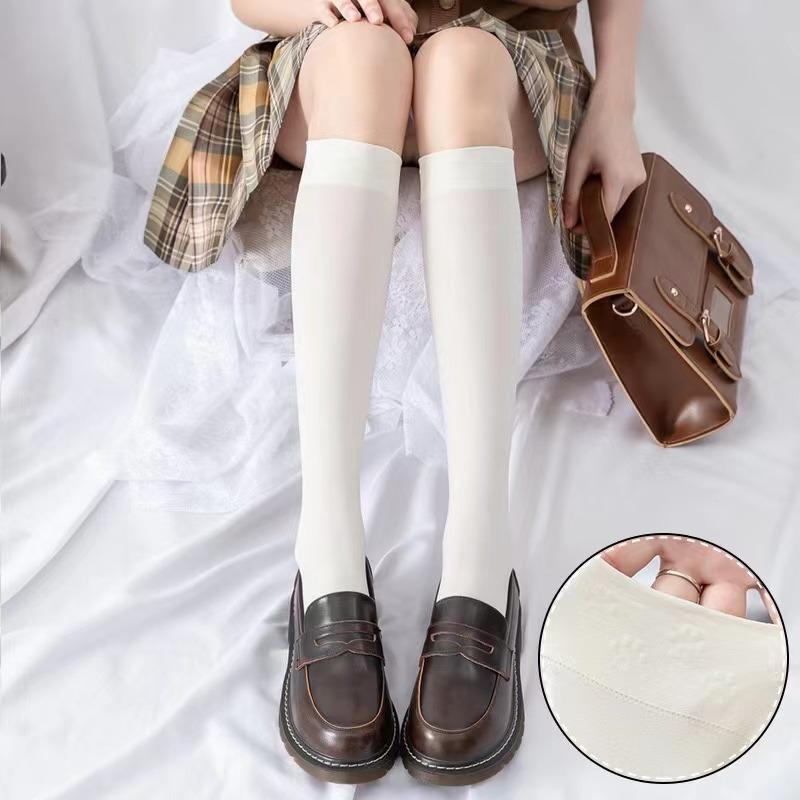 

Женские мягкие непрозрачные гольфы, устойчивые к истиранию, без запаха, гольфы One size