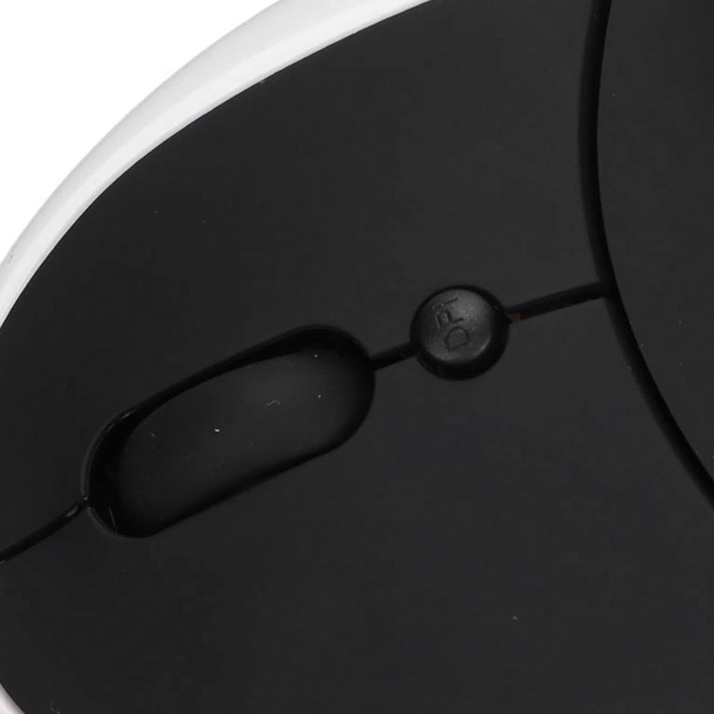 Wireless Vertical Ergonomic Wireless Rechargeable Optical Mouse with USB Adjustable for Left-Handed 2.4G Mouse, Left-Handed Mouse, Adapter, DPI,