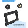 JOYTUTUS Rear License Plate Frame Holder Compatible With BMW 2005- 1 2 3 4 5 6 X Series 2002- Mini Cooper 51187160607&511882380615&5118823806,