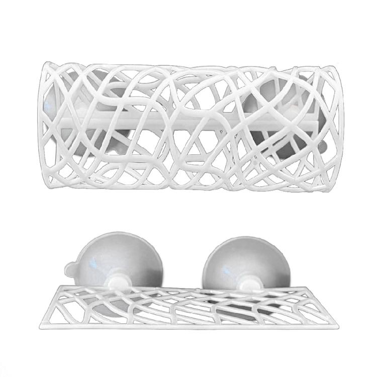 Hollowout Betta Habitat Tube for Fish and Shrimp Hideouts Resting Bed Suction Cup Betta Fish Shelter Safety Place