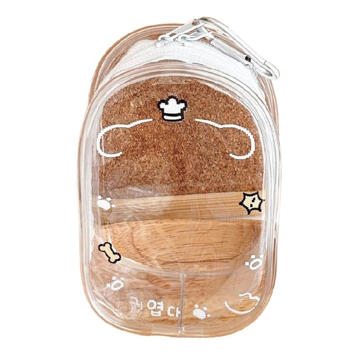 Leakproof Doll Display Pouch With Carabiner Clip Compact Figure Protector Case For Teens Cosplay Enthusiasts