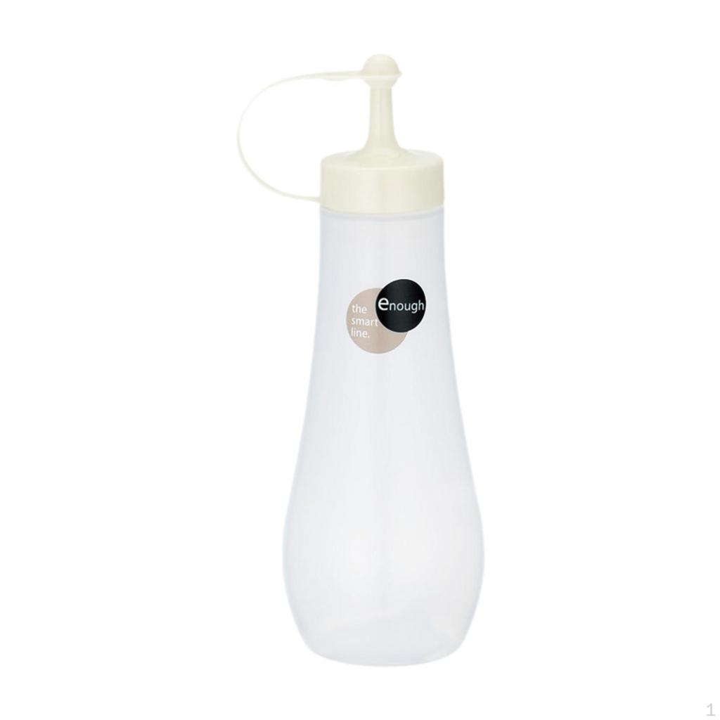 Condiment Dispenser Bottle Portable Small Refillable for Home Cooking