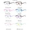 Retro Round Anti Blue Light Glasses for Women Men Fashion Blue Light Blocking Eyewear