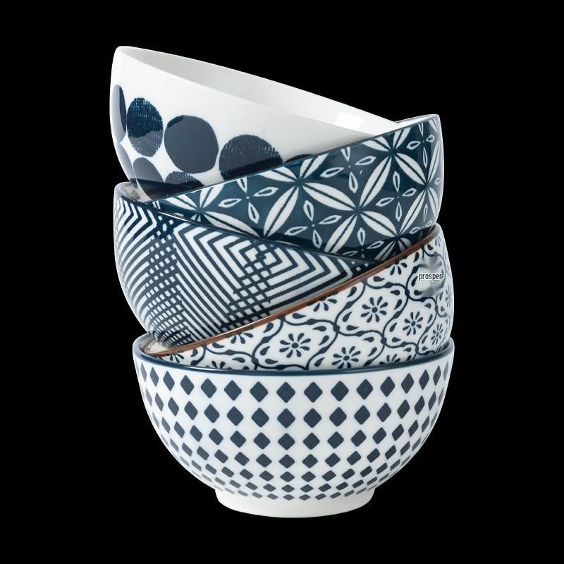 UCHINO Zestaw Retro Japońskich Ceramicznych Miseczek